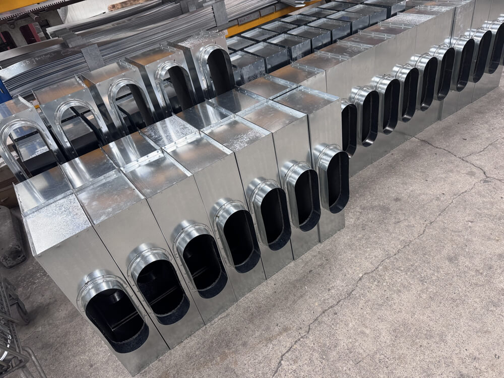 Plénums de ventilation pour systèmes gainables
